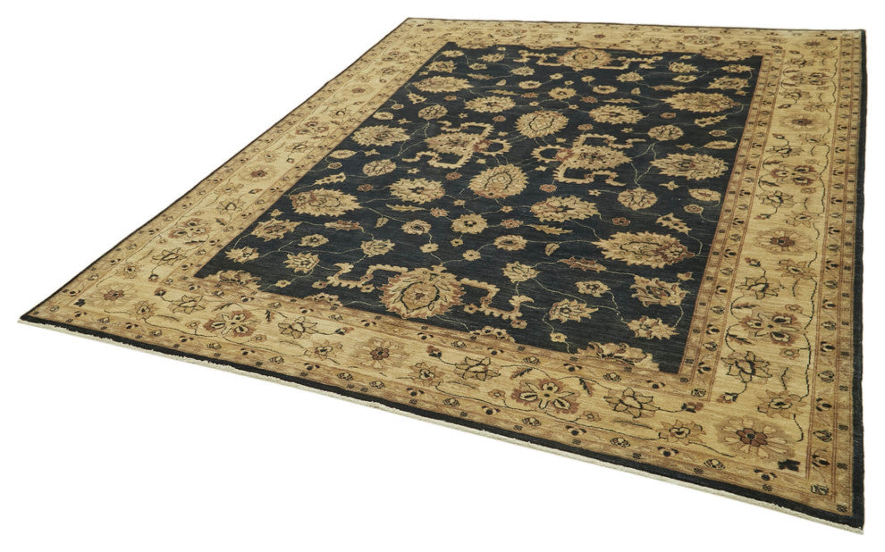 Rug N Carpet - Handmade Oriental 8' 0'' x 10' 3'' Wool Oushak Area Rug