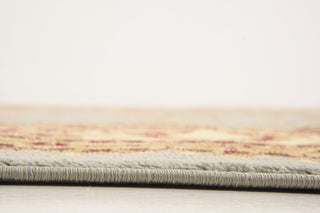 Unique Loom Light Blue St. Louis Voyage 6' 0 x 6' 0 Square Rug