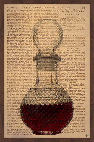 "Brandy II" Framed Painting Print, 20"x30"