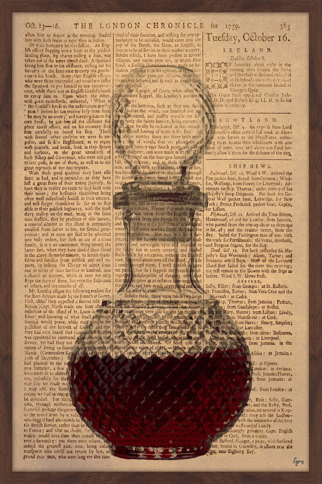 "Brandy II" Framed Painting Print, 20"x30"