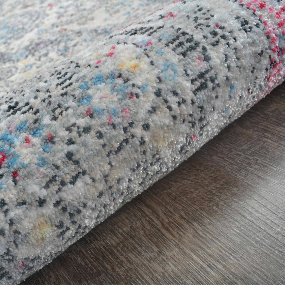 MACHINE MADE POLYESTER AREA RUGS  -Multicolor, Oriental ,Rugs for Living Room