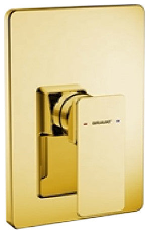 Bravat Gold Wall Mounted Shower Valve Mixer