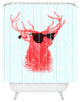 Nick Nelson Young Buck Shower Curtain