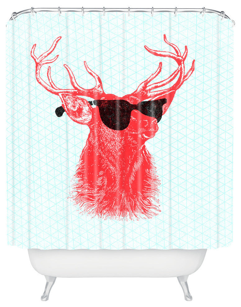 Nick Nelson Young Buck Shower Curtain
