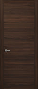 Wood Eco-Veneer Modern Door Slab 24 x 80 | Planum 0010 Chocolate Ash