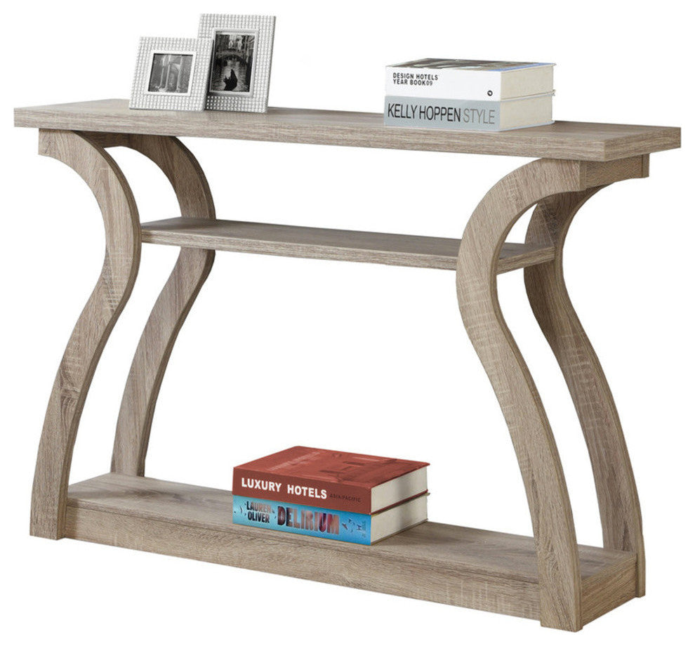 Accent Table, Dark Taupe