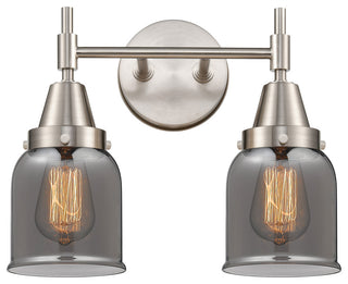 INNOVATIONS LIGHTING 447-2W-SN-G53-LED Caden 2 Light 17 inch Bath Vanity Light