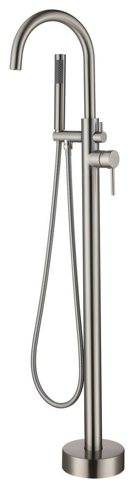 Freestanding Bathtub Faucet Hand Shower Claw Foot Claw Foot Single-Handle