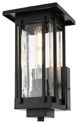 Home Living 6.5" Outdoor Wall Sconce, Black