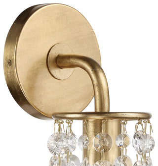 Gabrielle 1-Light Antique Gold Wall Mount