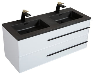 Metropolitan 48" American Style Bathroom Vanity With U Drawer, Double