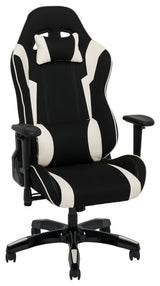 Black and White High Back Ergonomic Gaming Chair