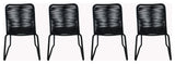 Set of 4 Neil Chair, Black