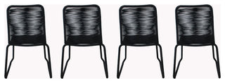 Set of 4 Neil Chair, Black