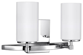 Generation Lighting Lighting 2-Light Wall/Bath, Chrome