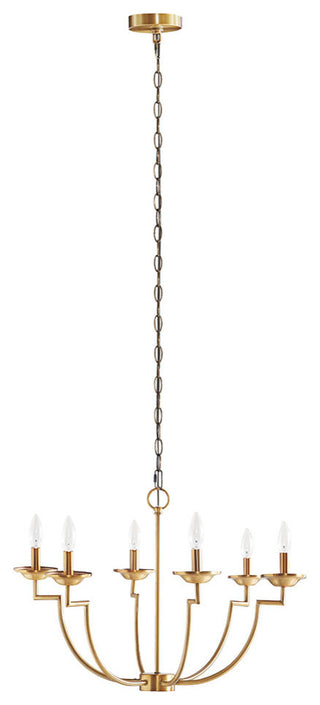 Hampton Hill Savor 6-Light Traditional Candelabra Styled Chandelier