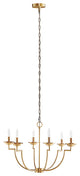 Hampton Hill Savor 6-Light Traditional Candelabra Styled Chandelier