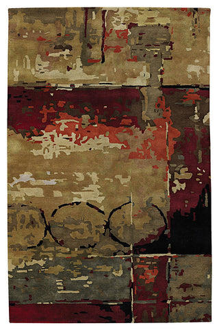 Nirvana Contemporary Area Rug, 5'x7'6" Rectangle