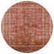 Ahgly Company Indoor Round Mid-Century Modern Area Rugs, 8' Round