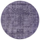 Ahgly Company Indoor Round Mid-Century Modern Area Rugs, 4' Round