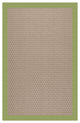 Zoe-Grassy Mountain Machine Tufted Rectangle Rug, Green, 4''x6''