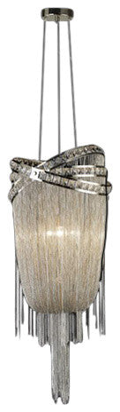 Avenue Lighting Wilshire Blvd. 4-Light Hanging Chandelier