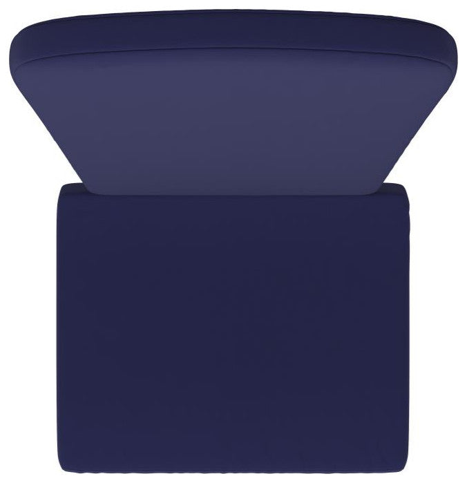 Charlestown Set of 2 All Weather High Back Adirondack Chair Cushions, Blue