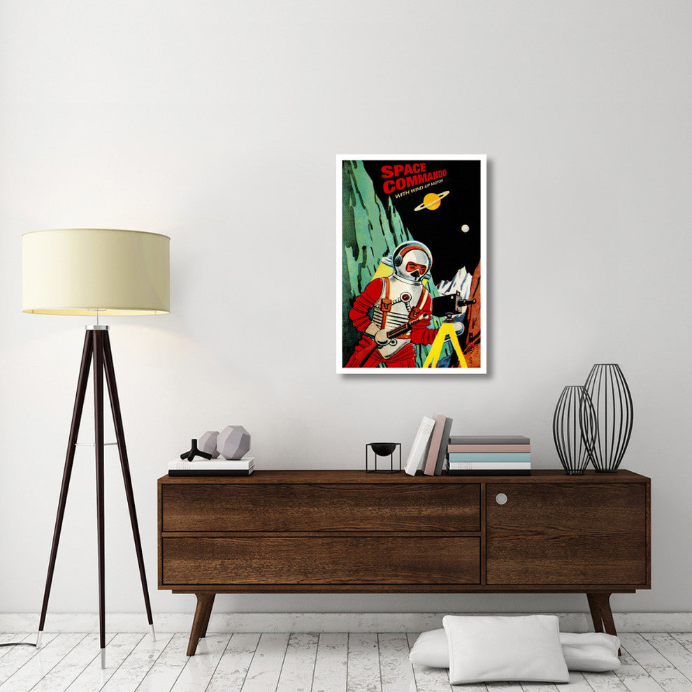 "Space Commando" Digital Paper Print by Retrobot, 26"x38"
