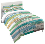 Ocean Rules Comforter, Queen