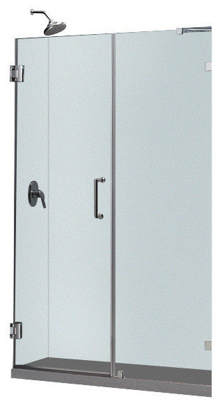Dreamline Unidoor Lux 58" Frameless Hinged Shower Door