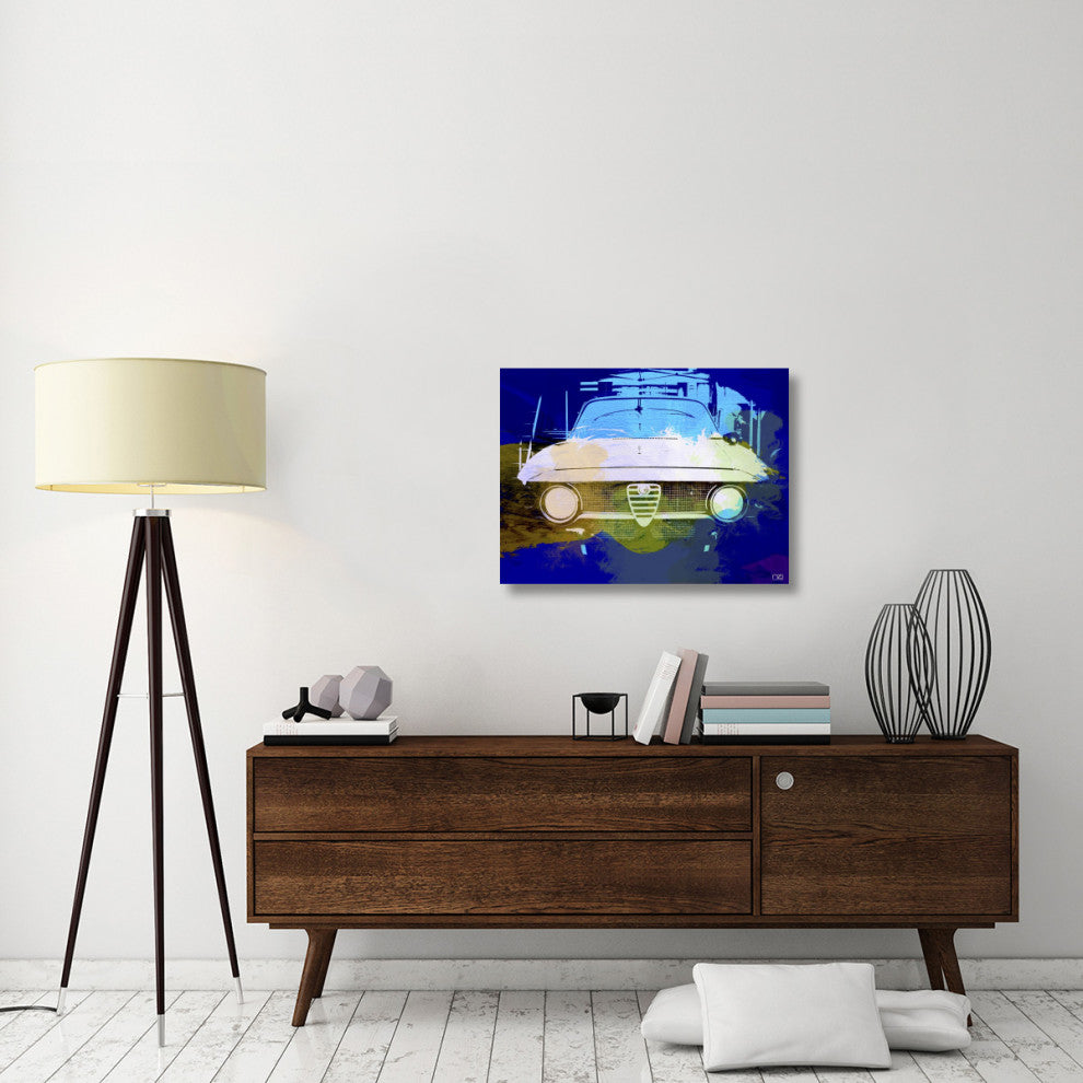 "Alfa Romeo Watercolor" Fine Art Print