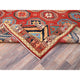 Cardinals Red Afghan Ersari Design Hand Knotted Natural Wool Rug 10'x13'10"
