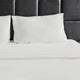 Bluff City Bedding, 1800 Thread Count 4-Piece Set, White, Cal King/King