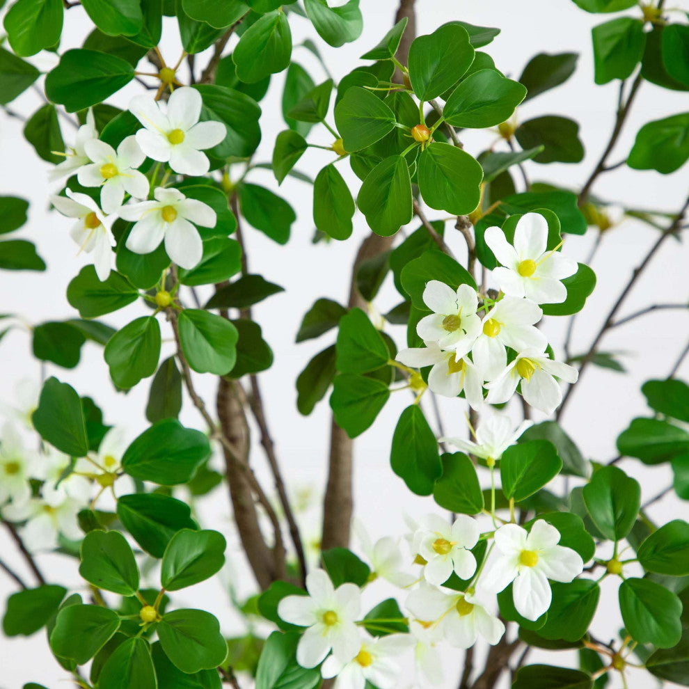 6ft. Artificial Dogwood Tree With Real Touch Leaves