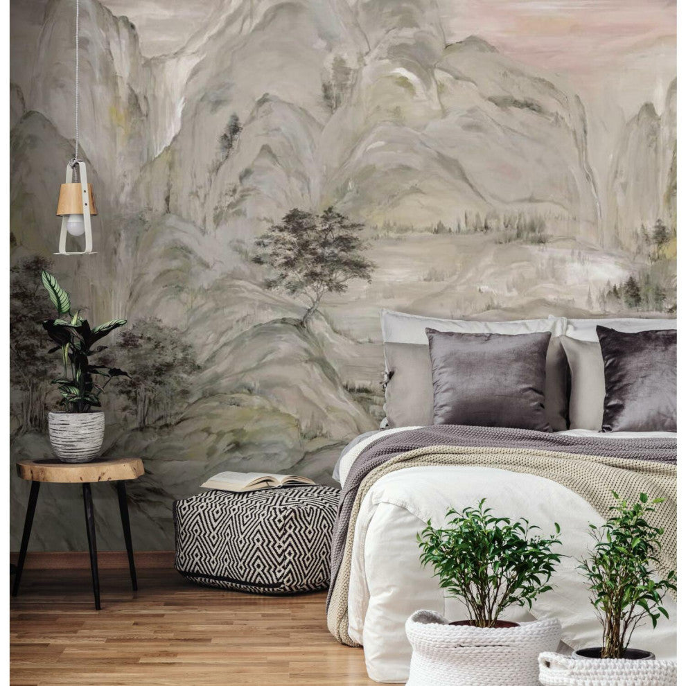 Misty Mountain Wallpaper Mural