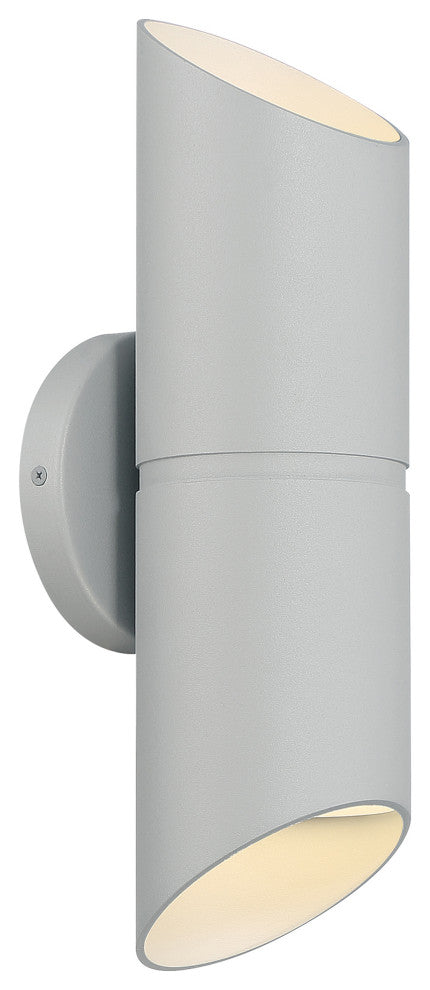 Access Marino 2-Light Bi-Directional Outdoor LED Wall Mount Satin