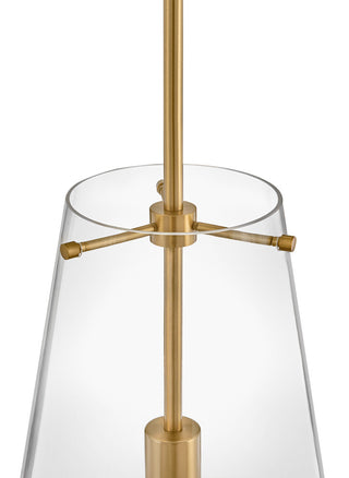 Hinkley Beck Pendant Light, Lacquered Brass