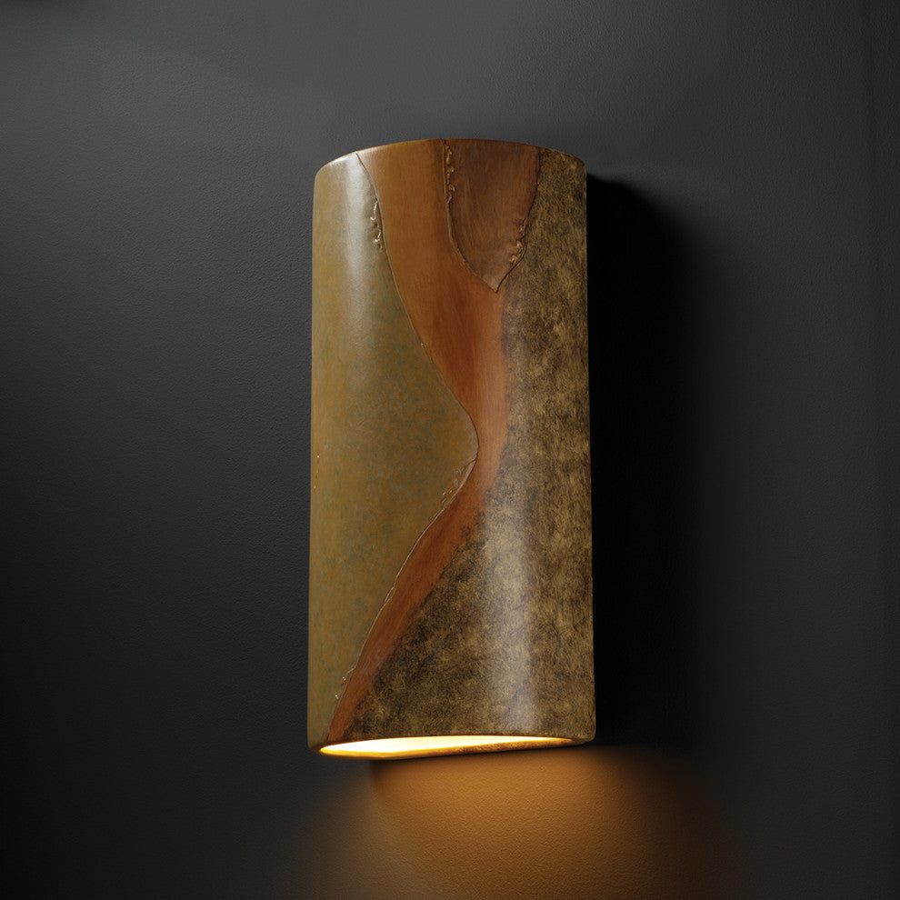 Ambiance Cylinder, Closed Top, Wall Sconce, Harvest