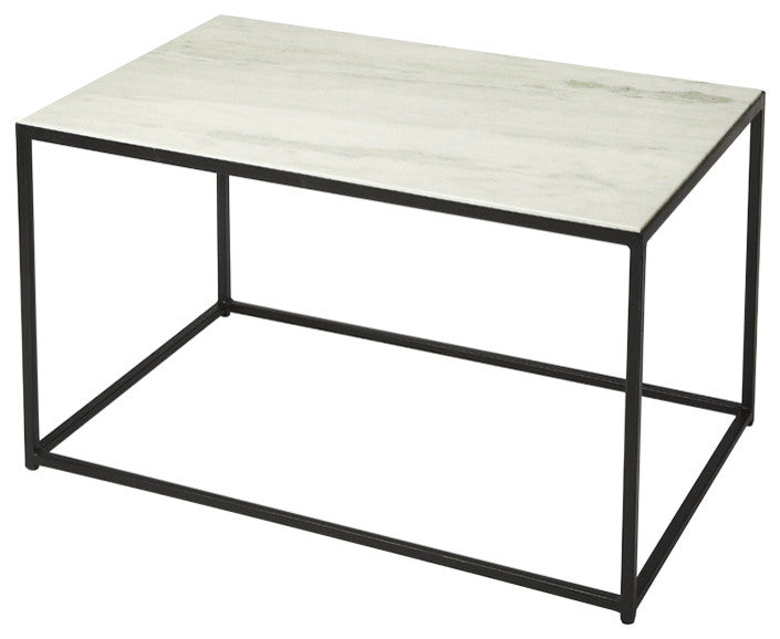 Butler Phinney Marble & Metal Coffee Table