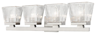 Z-LITE 1936-4V-BN 4 Light Vanity, Brushed Nickel