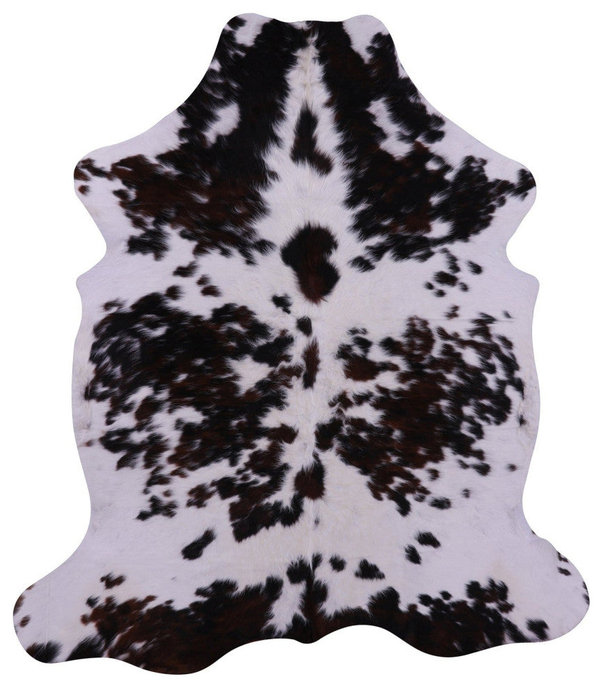 6' 7" X 5' 11" Natural Cowhide Rug C2284