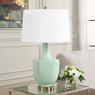 Uttermost Kyla Mint Green Table Lamp