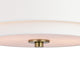 Burnaby 13" Flush Mount Matte Brass