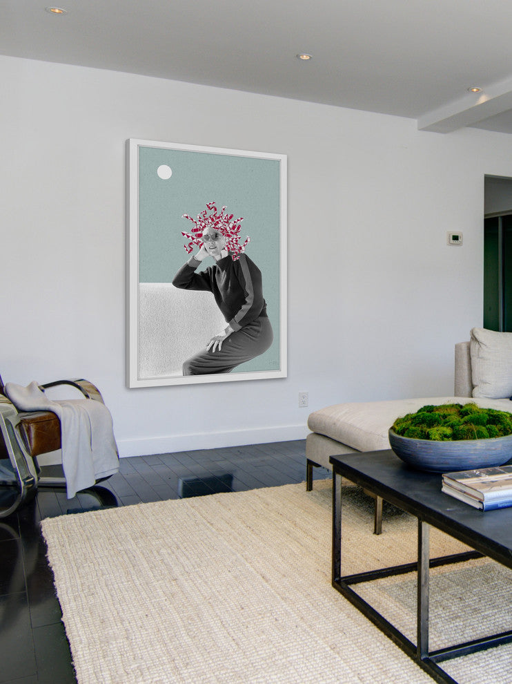 Marmont Hill, "Medusa II" by Bengoa Vazquez Framed Painting Print, 30x45