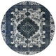 Ahgly Company Indoor Round Mid-Century Modern Area Rugs, 7' Round