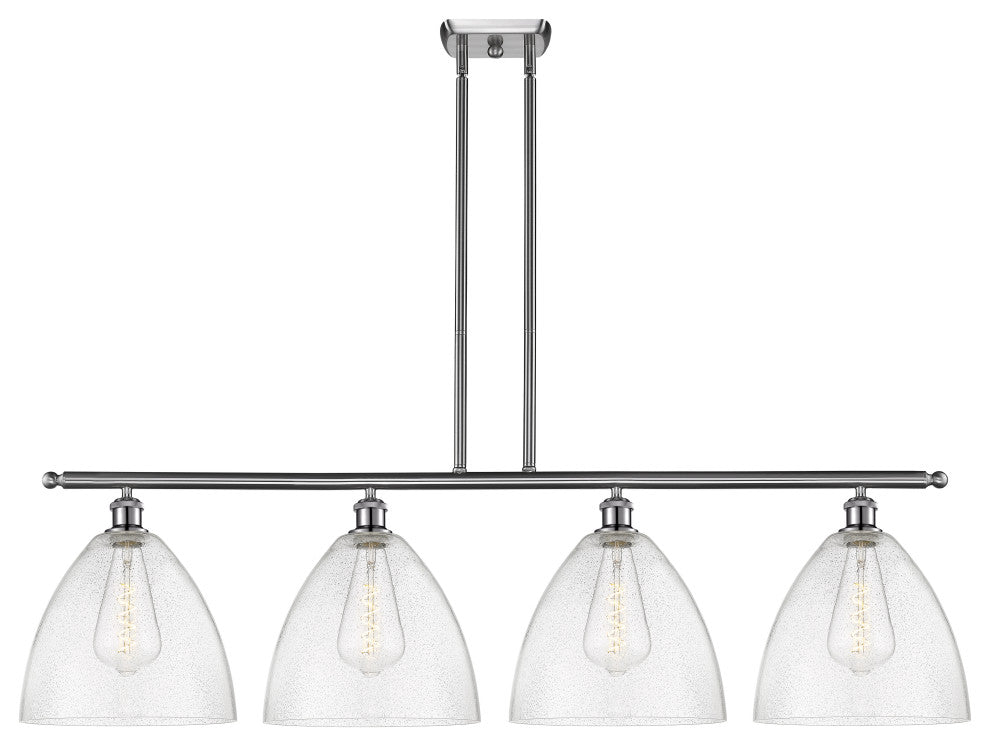 Innovations 516-4I-SN-GBD-124-LED 4 Light Island Light, Brushed Satin Nickel