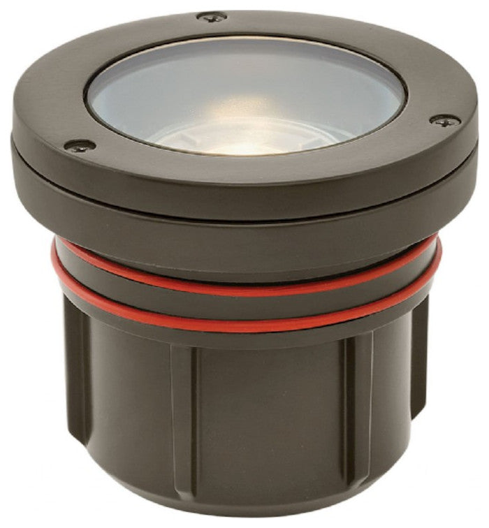Hinkley 15702BZ-8W27K LED 8w 2700K Flat Top Well Light, Dark Bronze