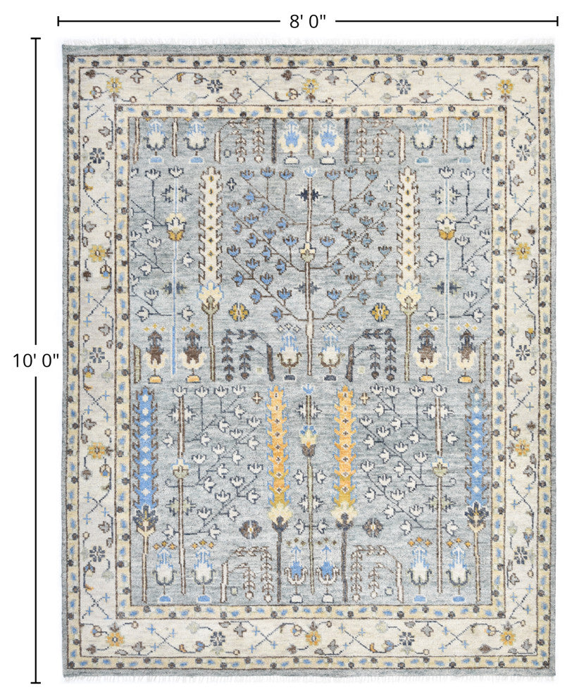 Sydney, Handmade Area Rug 8' 0" x 10' 0"