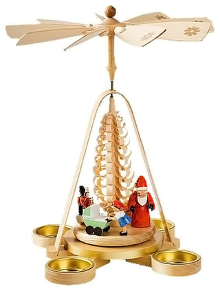 Richard Glaesser Pyramid- Santa With Toys And Tree