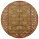 Ahgly Company Indoor Round Mid-Century Modern Area Rugs, 5' Round